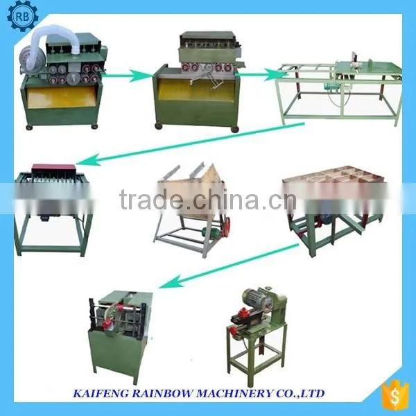 Best quality professional wood stick making machine/wood toothpick making machine of factory price