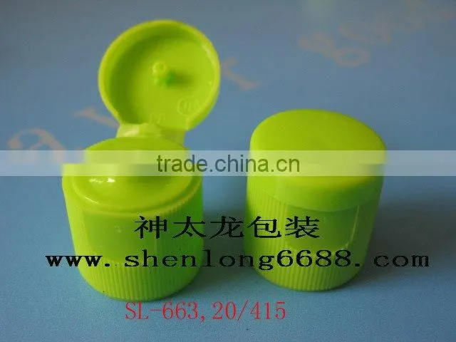 Plastic flip top bottle caps for sale