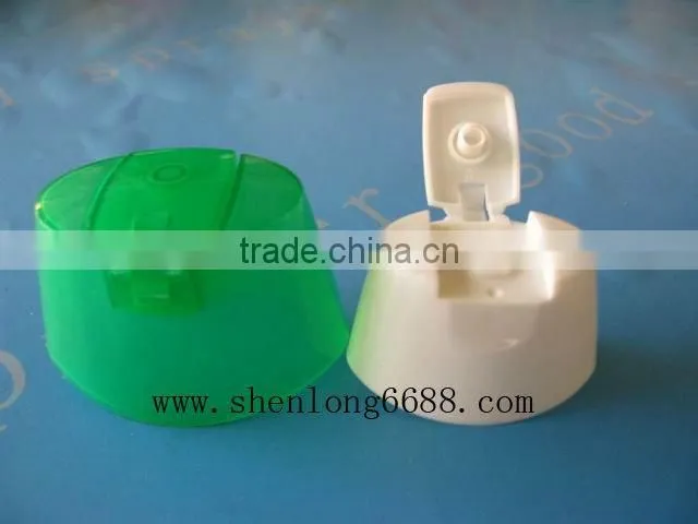 Plastic shampoo cap bottle lid