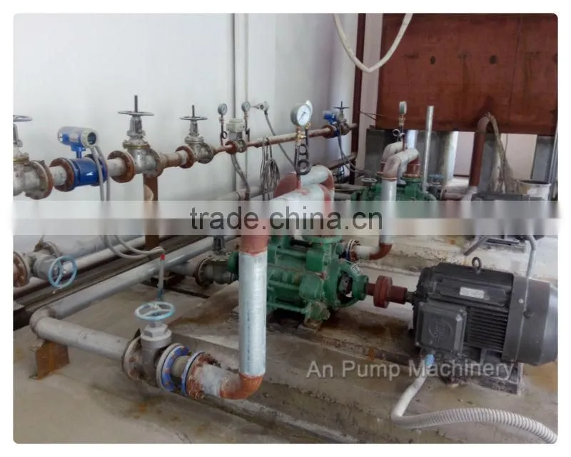 horizontal multistage pump for steam boiler water feeding