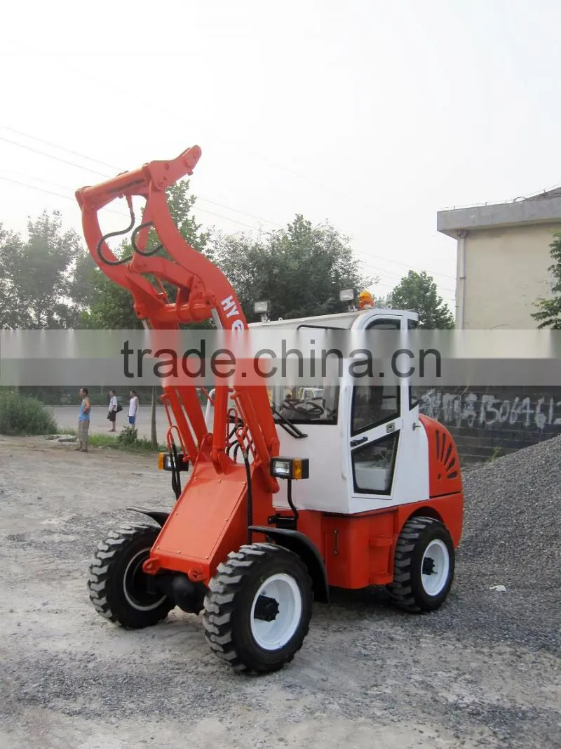 CE certification 4WD wheel loader(Concretes agitation bucket/Screening bucket)