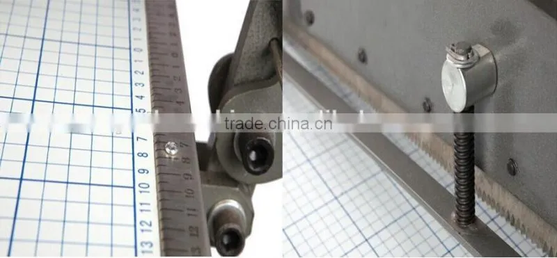 Hand Type Sample Fabric Swatch Cutter