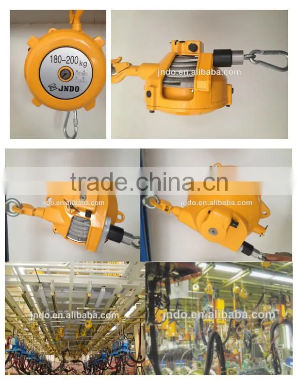 portable operate lifting tools 100kg spring balance