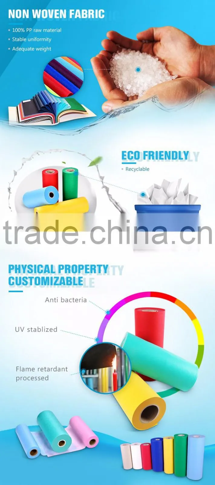 Alibaba Online Price Shopping Non Woven Polypropylene Bags Hs Code