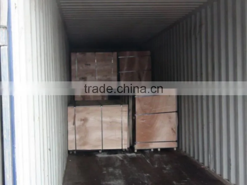 linyi Grade a b c sliced cut 0.28mm Red recon face veneer for india plywood