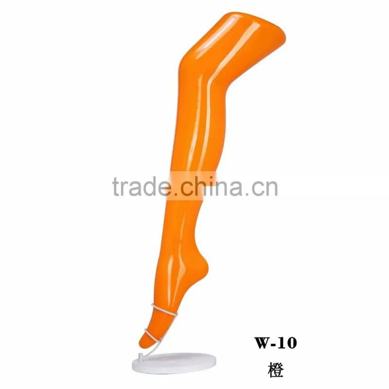 Plastic Material and Adults Age Group sexy sock foot mannequin legs