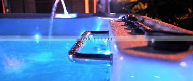 6 meters large outdoor spa pool portable spa swimming pool with whirlpool massage