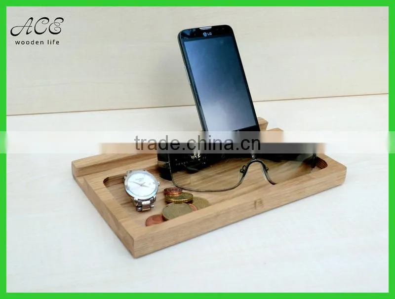 Wood docking station