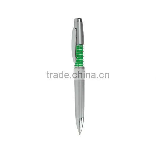 Fashional ballpoint pen with spring for office use