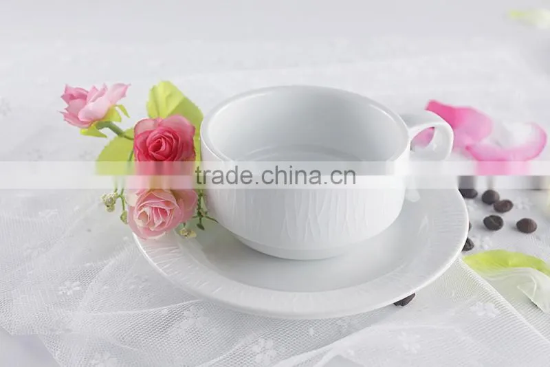 2017 hot sale factory ceramic porcelain decal tea coffee cup set