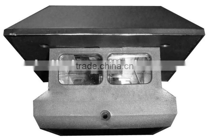 Good designing square solar powered pillar lights