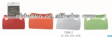 Foldable plastic custom logo cell phone table bracket smart phone holder