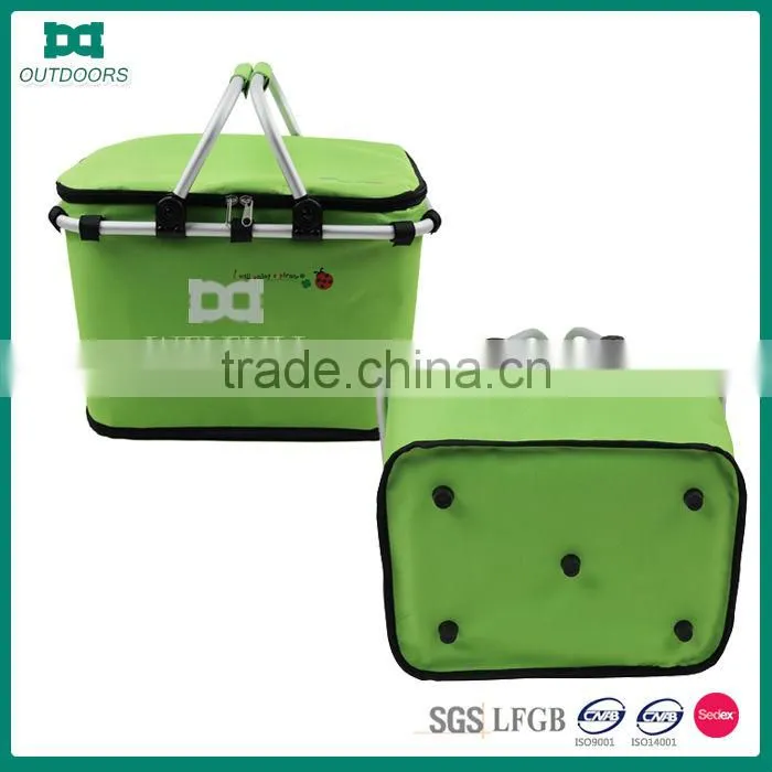 Bulk empty storage basket cooler picnic basket