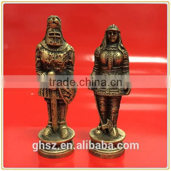 Novelty Terra Cotta Warriors theme chess sets manufacturer