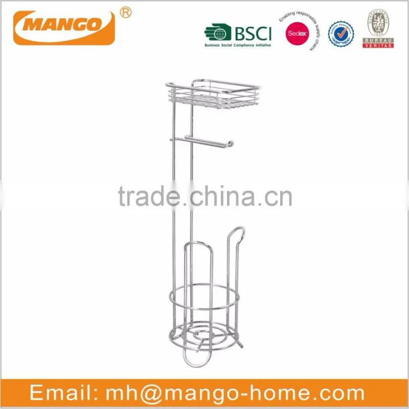 Metal Silvery Toilet Paper Roll Holders