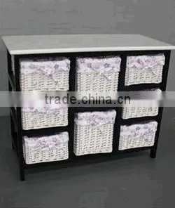 Living room cabinet divider