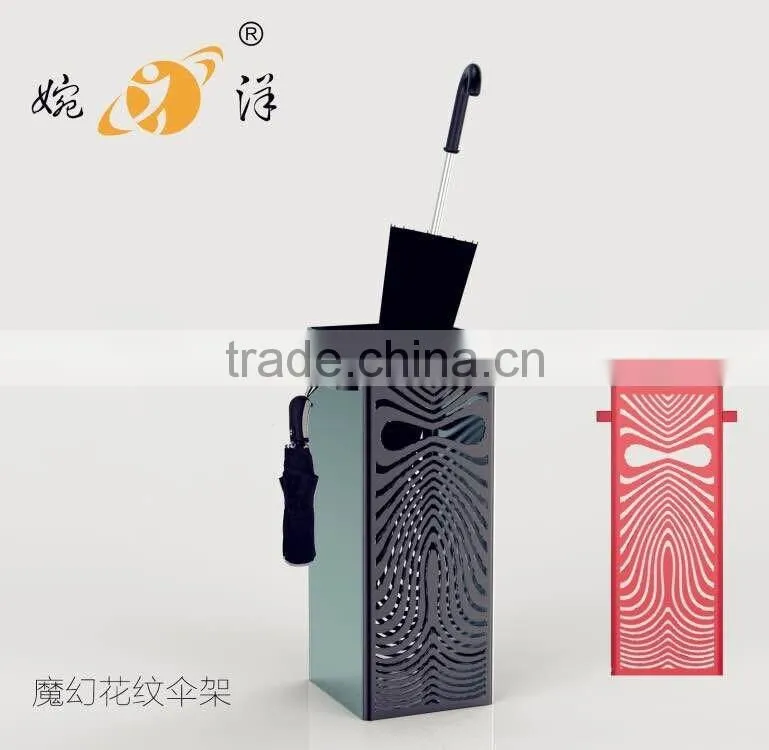 Fashion Hollow hotel Multifunction metal umbrella stand
