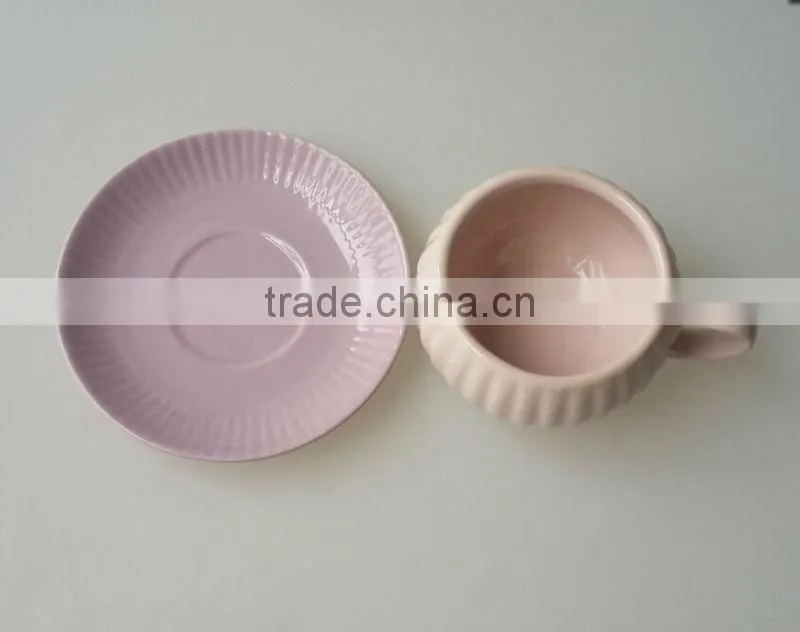 Factory wholesale 100cc ceramic coffee cup set