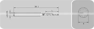 PCB Rhombic Router Bit