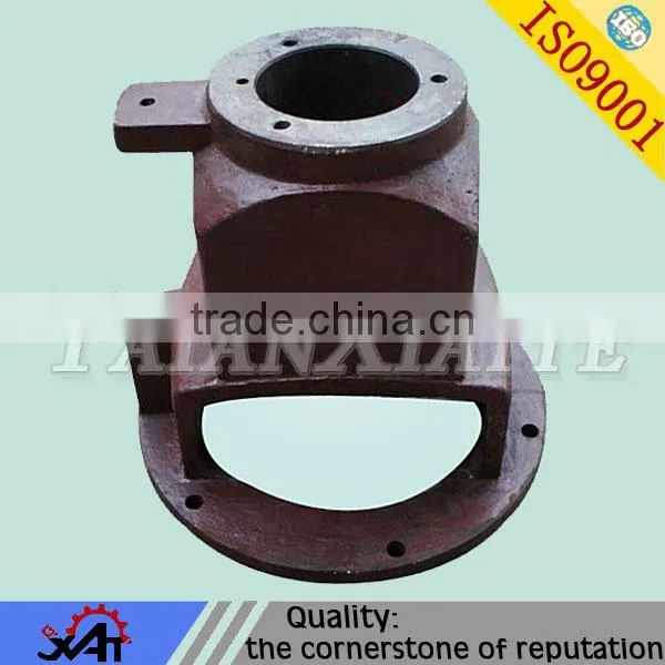 Customized Casting Iron Ductile Iron Casted Gearbox Body Of High Speed Train