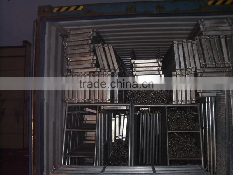 Steel Platform construction equipments and scaffolding types and names