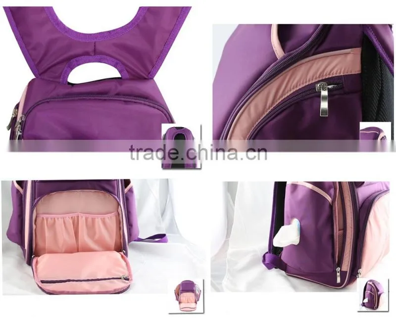 Multi-functional fashion mommy backpack