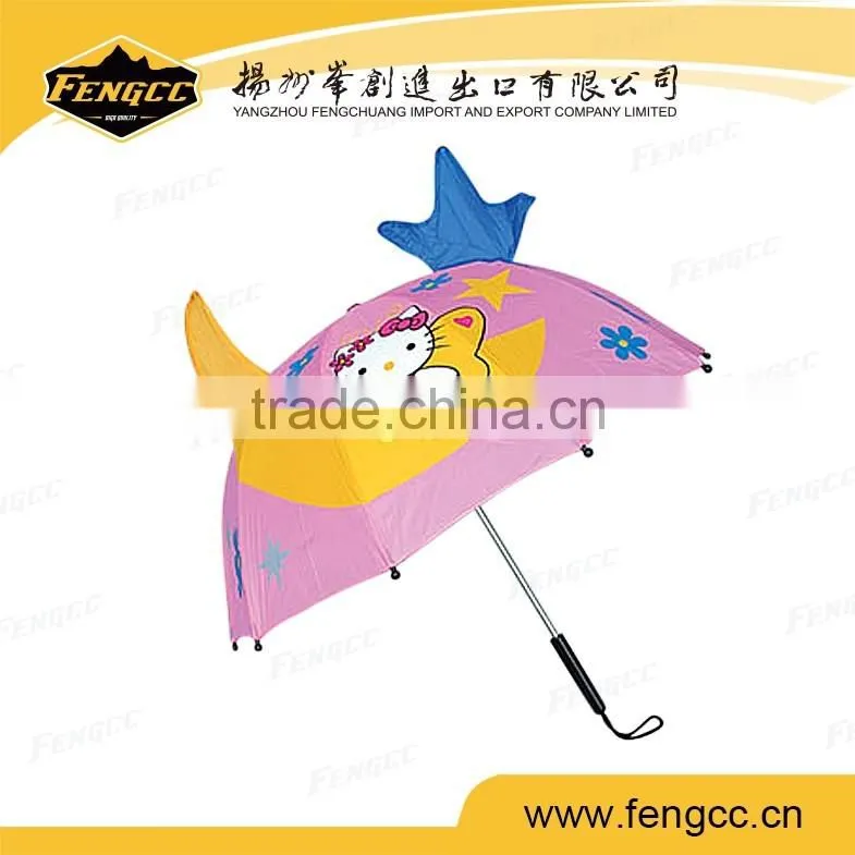 Hot Sale Cartoon Character Umbrella with cartoon handle