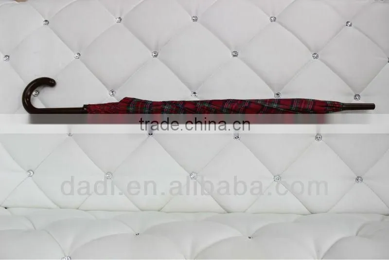 Cheap Red Straight Umbrella