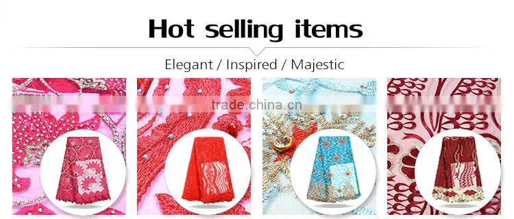 2017 Hot Selling 100% Cotton Fabric Textile Bazin Riche Fabric For Dress