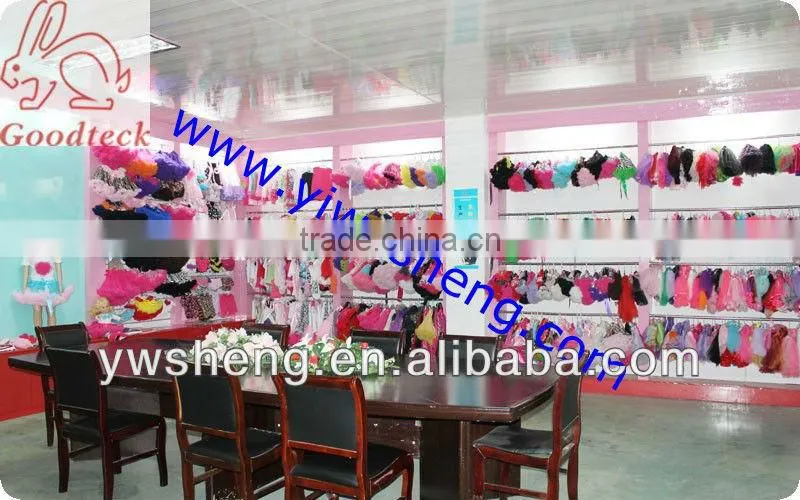 Wholesale sofe pink tulle fabric with ghost printed