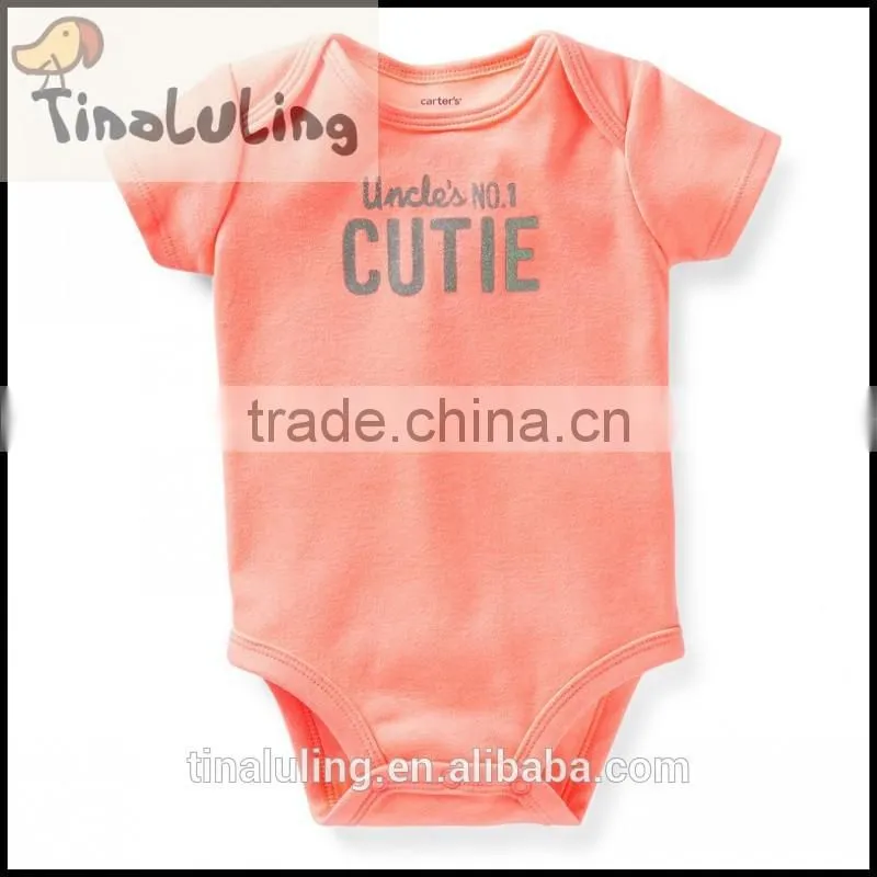 brand new short sleeve girls princess bodysuits infant sweetest nice ever rompers
