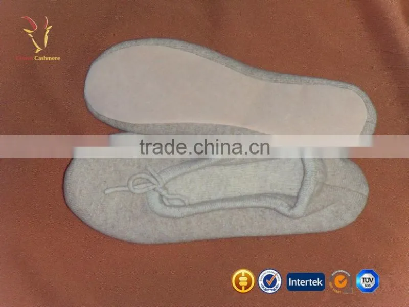 New Design Cashmere Shoes Foot Warmer Cashmere Slippers