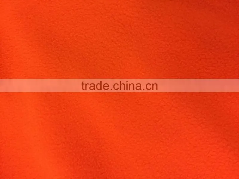 Two-color fleece high visibility polar jacket with reflective tapes