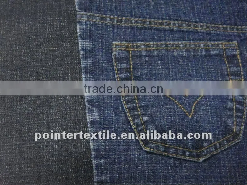 100% COTTON INDIGO STRETCH DENIM FABRIC 14.5OZ 57/58'' FOR JEANS