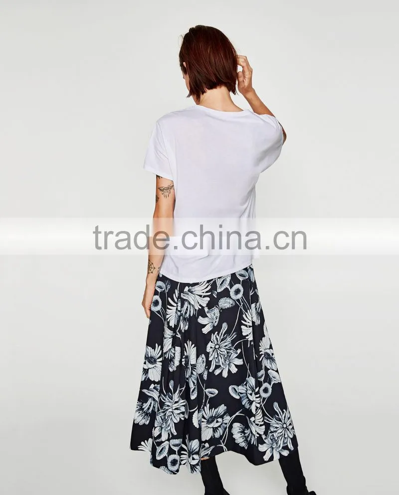 Guangzhou Shandao Factory OEM Customized New Design Hot Sale 160g 100% Cotton Short Sleeve O-Neck Screen Printing T Shirt