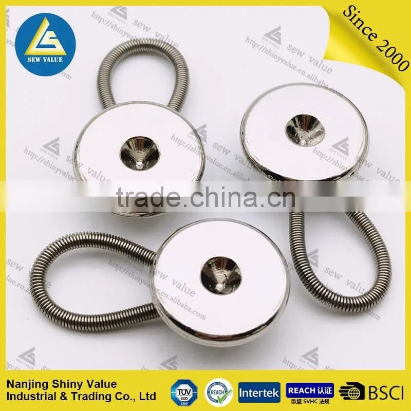 fashion practical Zinc Alloy extenders for shirt / jeans / pants/clothes