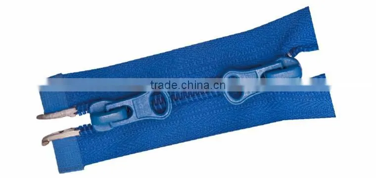 7# nylon two sided zipper or Zips