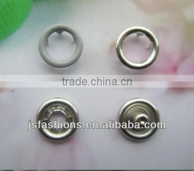 high quality PaPa baby clothing brass 4 part ring prong snap fastener