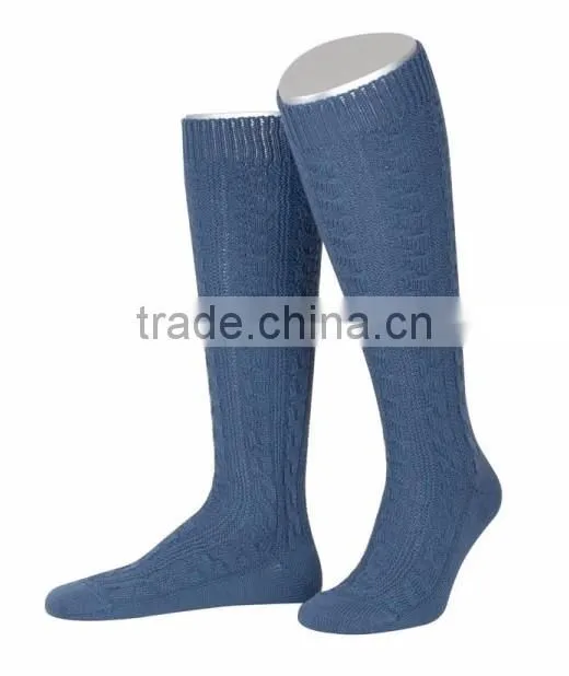 Bavarian Knee Sock (dark blue)