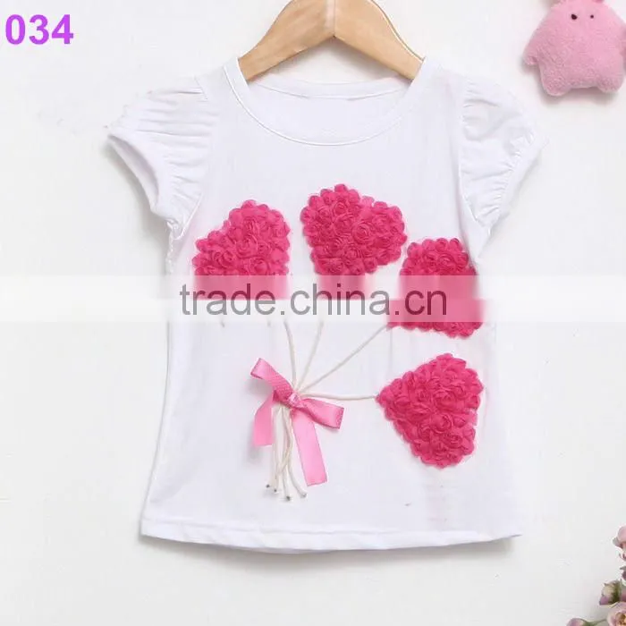 2014 new style baby cotton T shirt with bag design