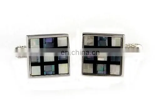 2014 Fashion abalone jewelry making cufflinks men's jewelry high quality