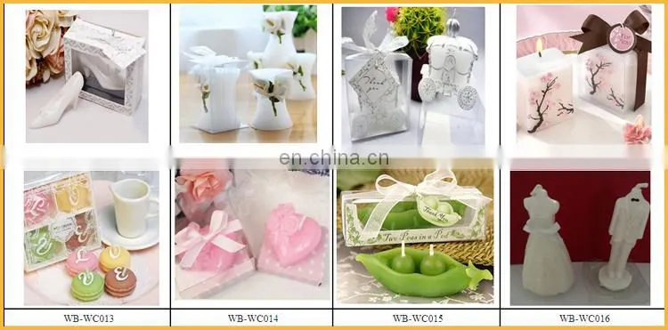 All kinds of wedding gift candles wedding souvenirs