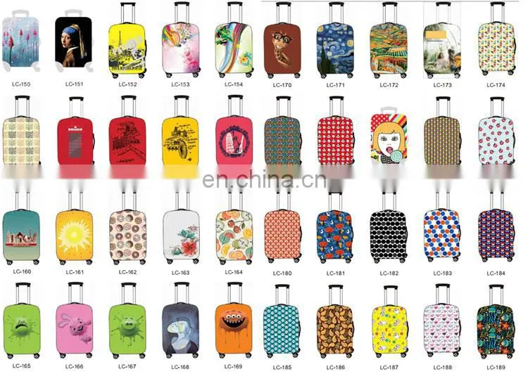 Wholesale foldable elastic hot selling luggage cover