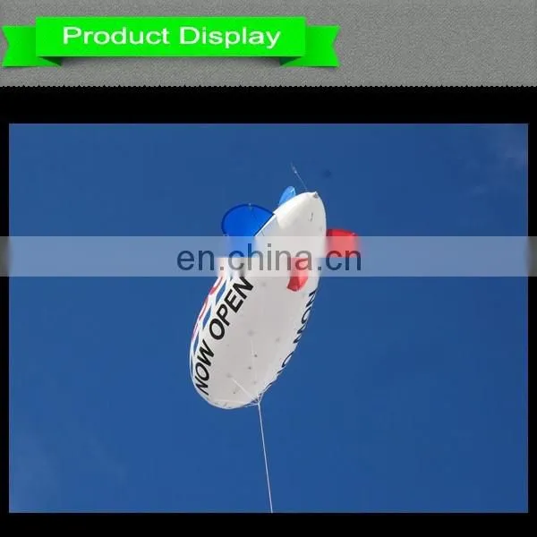 Commercial Inflatable helium blimp, promotional inflatable airship for sale