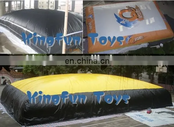 Adventure inflatable skill bed for outdoor sports