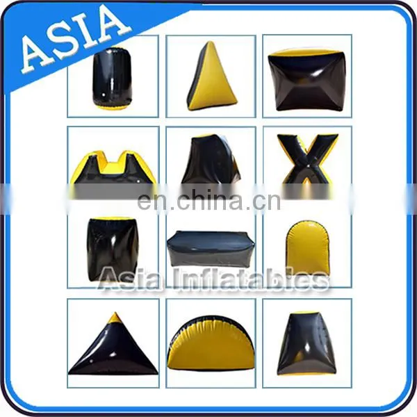 Air Sealed Tank Style Inflatable Paintball Bunker For Paintball Field