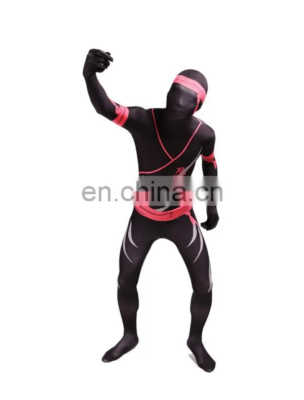 Ninja Costume Adult Full Body Suit 2nd Skin Zentai Halloween Fancy DressJapanese
