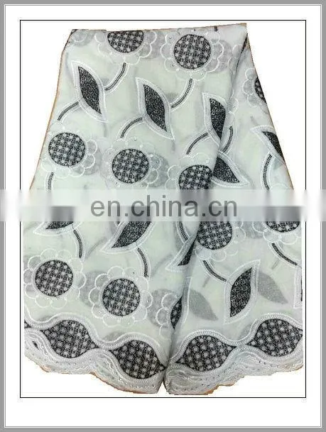 high quality swiss cotton voile lace(D30-5)