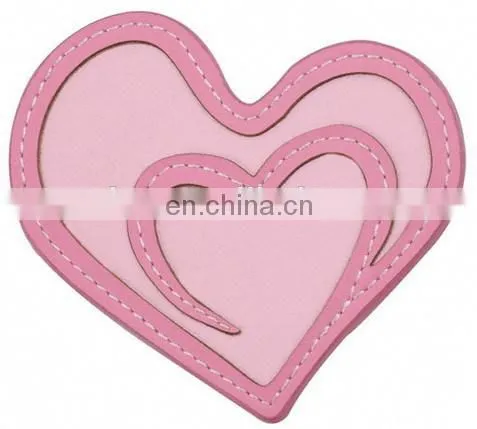 HOT SELLING GIFT CANDY COLOR FASHION HEART SHAPE MONEY CLIP