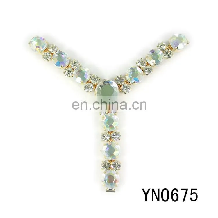 2014 hot sale rhinestone lady sandal decorations